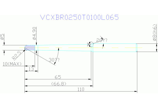 VCXBR0250T0100L065
