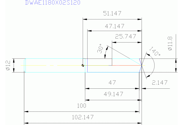 DWAE1180X02S120 DP102A