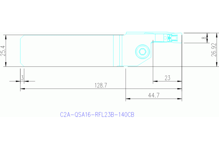 C2A-QSA16-RFL23B-140CB