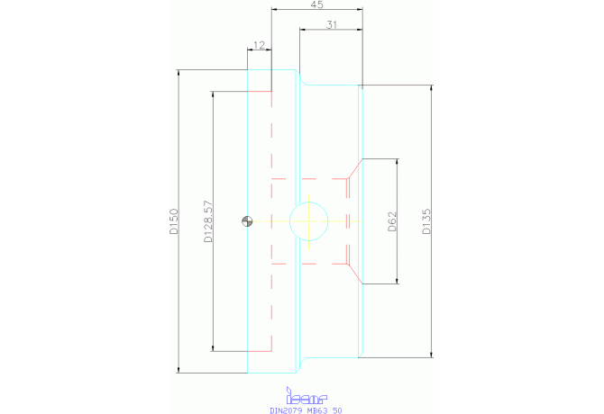 DIN2079 MB63 50
