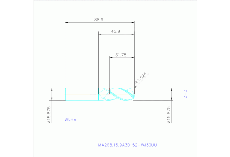 MA268.15.9A3D152-WJ30UU