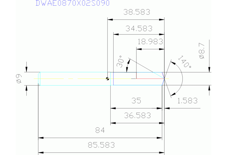 DWAE0870X02S090 DP102A