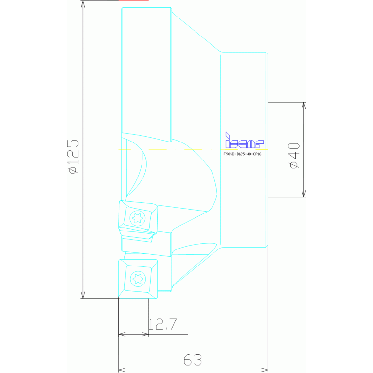 F90SD D125-40-CP16