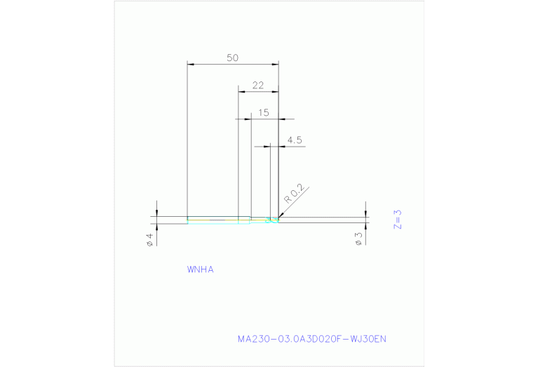 MA230-03.0A3D020F-WJ30EN
