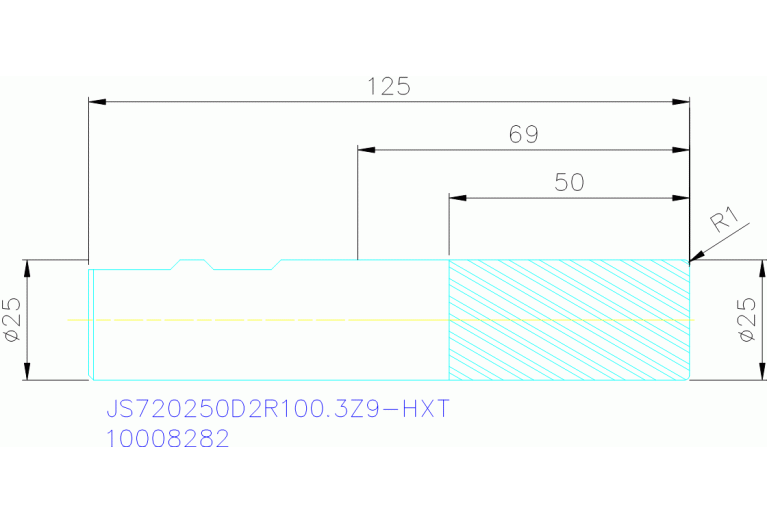 JS720250D2R100.3Z9-HXT