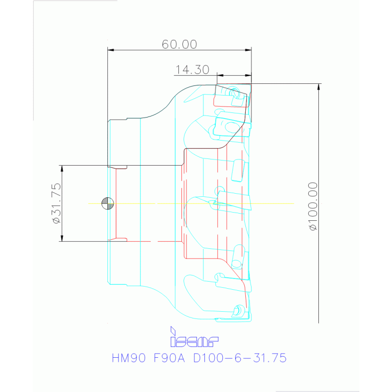 HM90 F90A D100-6-31.75