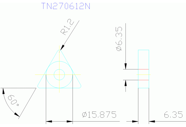 TNMG270612 MC6135