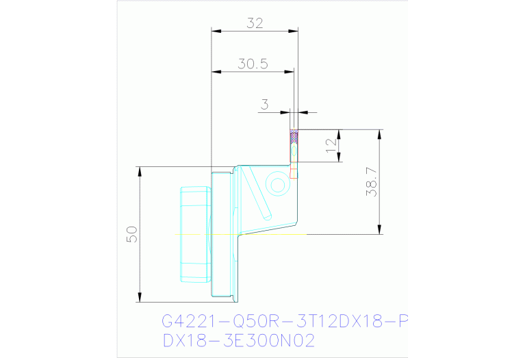 G4221-Q50R-3T12DX18-P