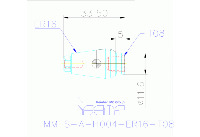 MM S-A-H004-ER16-T08