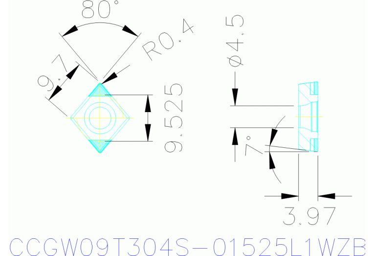 CCGW09T304S-01525L1WZB CBN060K