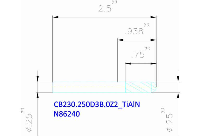 CB230.250D3B.0Z2 TIALN