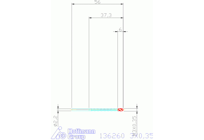 136260 3X0,35