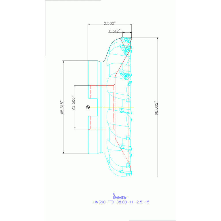HM390 FTD D8.00-11-2.5-15