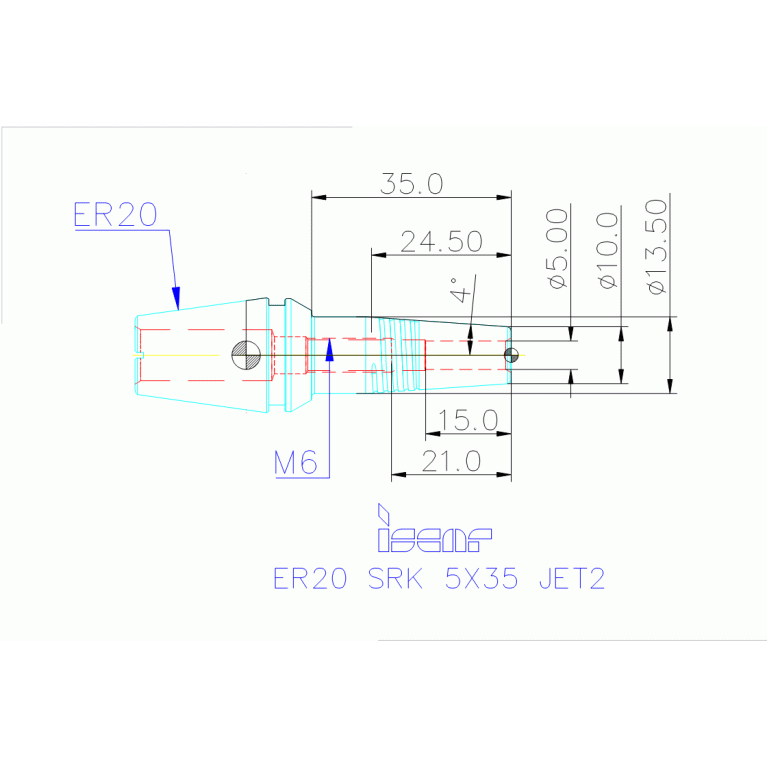 ER20 SRK 5X35 JET2