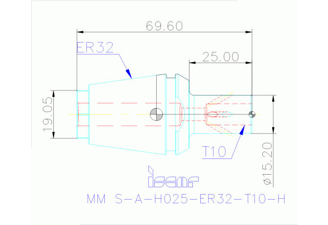MM S-A-H025-ER32-T10-H