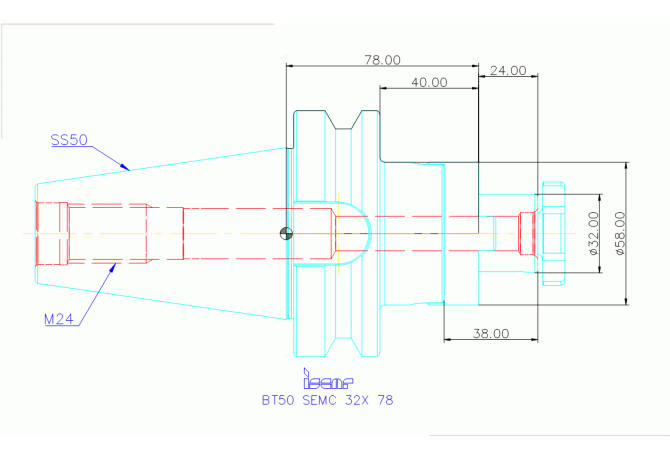 BT50 SEMC 32X78