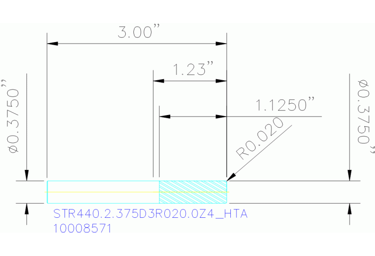 STR440.2.375D3R020.0Z4 HTA