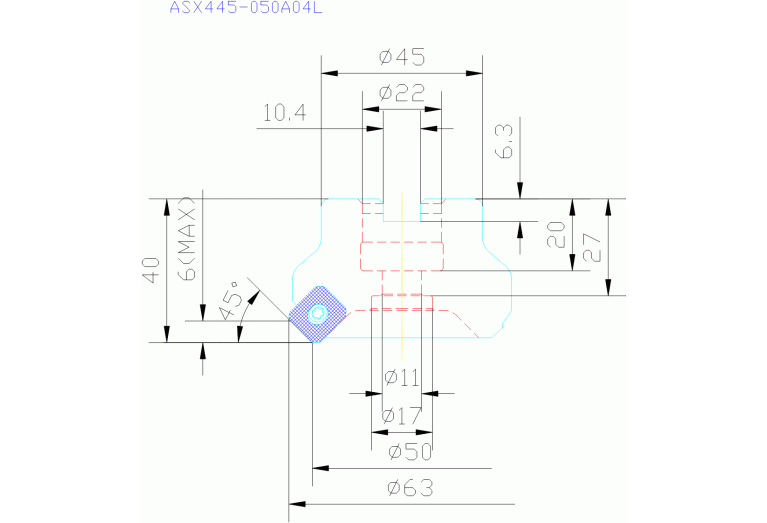 ASX445-050A04L