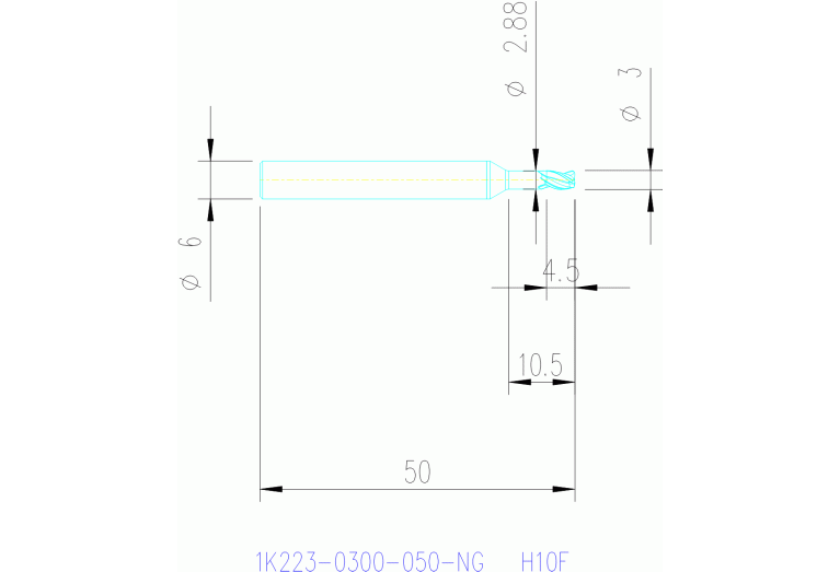 1K223-0300-050-NG H10F