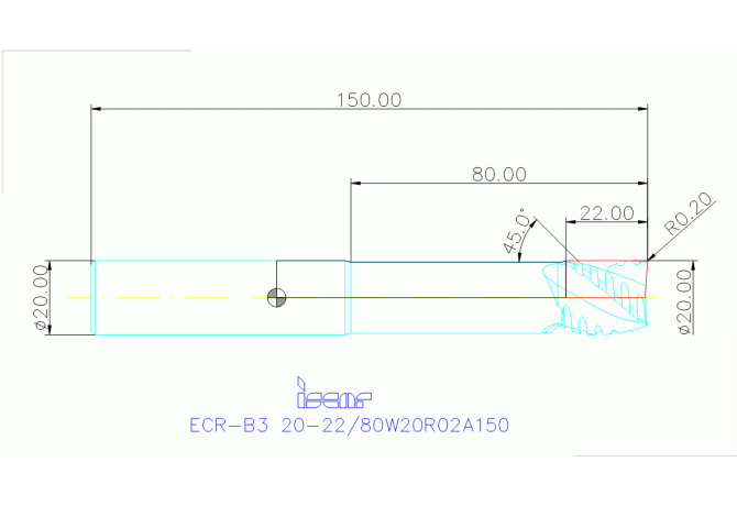 ECR-B3 20-22/80W20R02A150 IC08