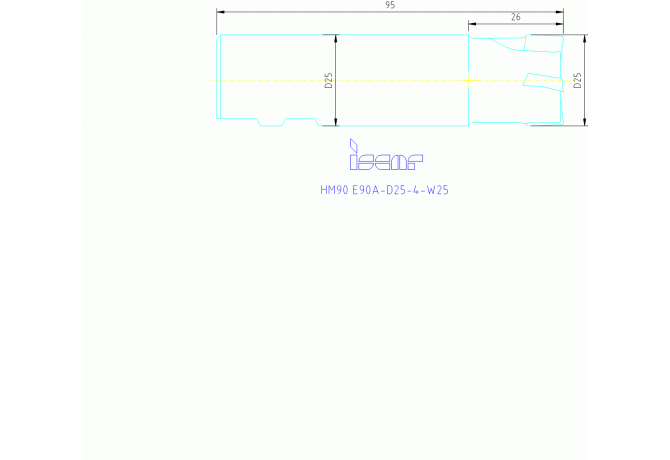 HM90 E90A-D25-4-W25