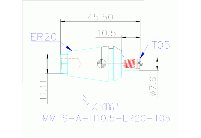MM S-A-H10.5-ER20-T05