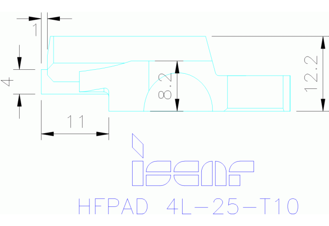 HFPAD 4R-25-T10