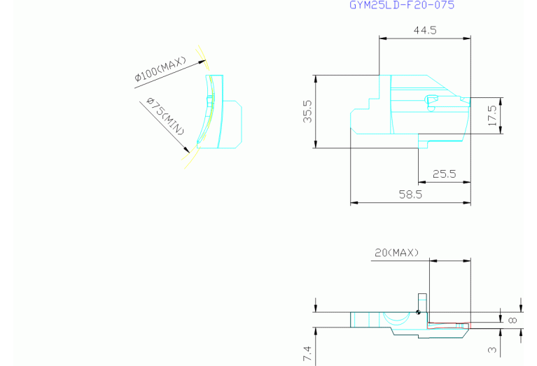 GYM25LD-F20-075