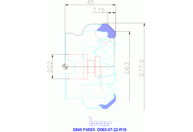 S845 F45SX D063-07-22-R16