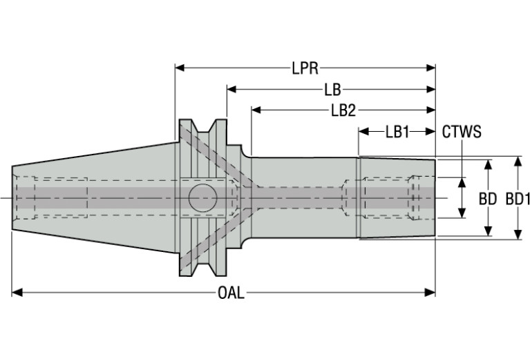 CAT50ADB-M20-5.709