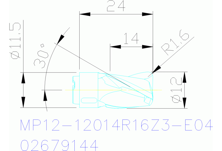 MP12-12014R16Z3-E04 F40M
