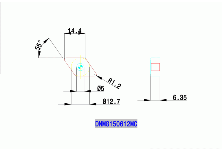 DNMG 150612 MC TT8115