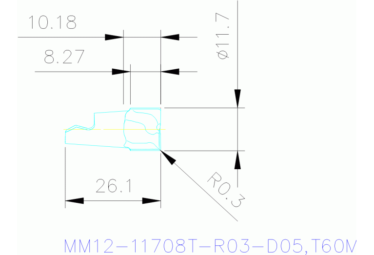 MM12-11708T-R03-D05 T60M