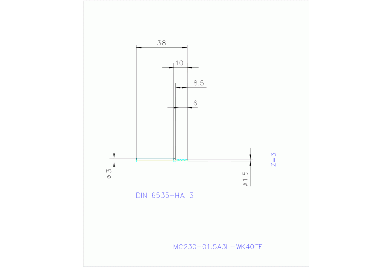 MC230-01.5A3L-WK40TF