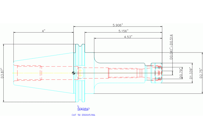 CAT50 ER20X5.906