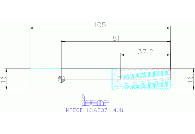 MTECB 1616E37 14UN IC908
