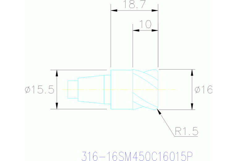 316-16SM450C16015P 1730