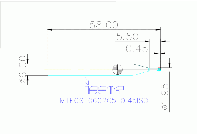 MTECS 0602C5 0.45ISO IC908