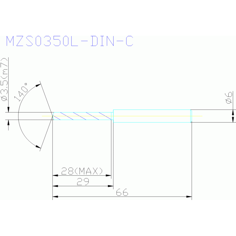 MZS0350L-DIN-C GP20M