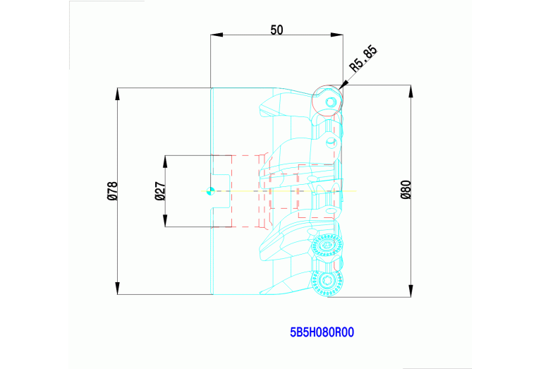 5B5H080R00