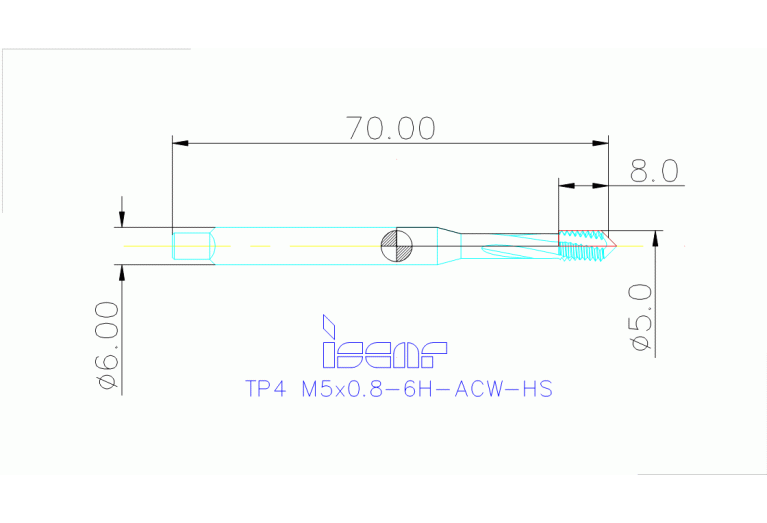 TPS M-5X0.8-W HE