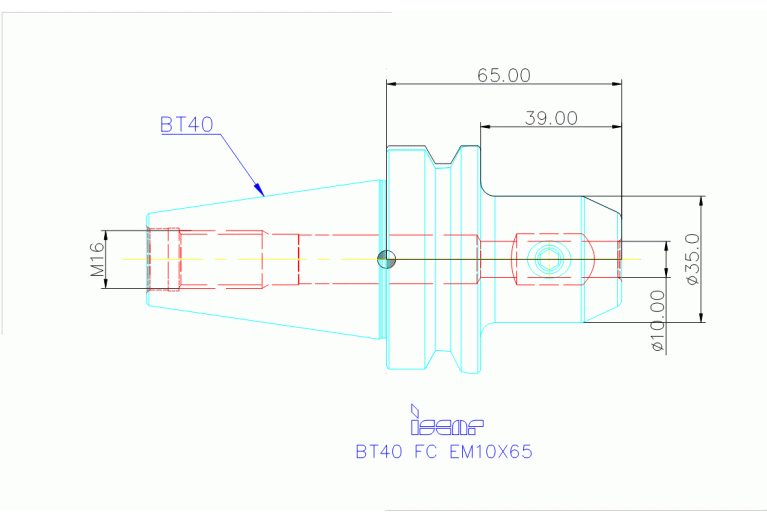 BT40 FC EM10X65