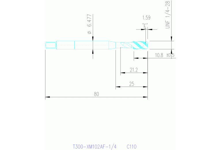 T300-XM102AF-1/4 C150