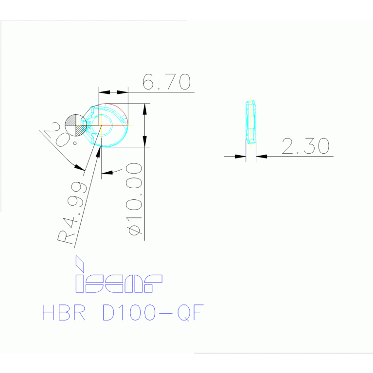 HBR D100-QF IC908