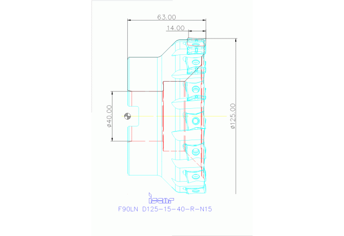 F90LN D125-15-40-R-N15