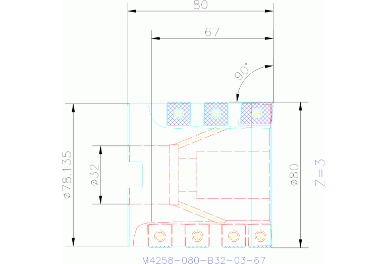 M4258-080-B32-03-67