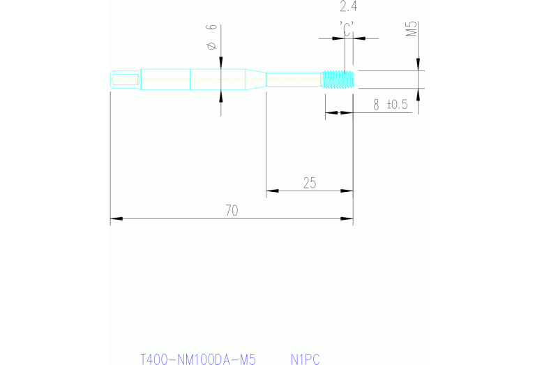 T400-NM100DA-M5 N1PC