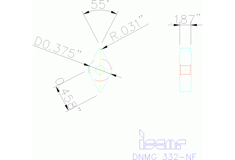 DNMG 110408-NF IC830