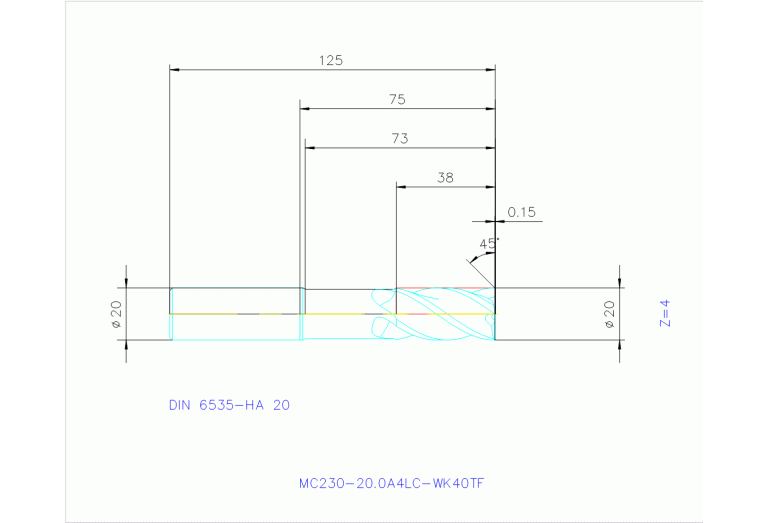 MC230-20.0A4LC-WK40TF