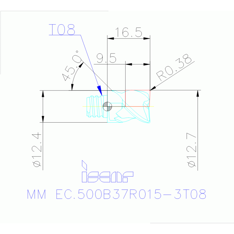 MM EC.500B37R015-3T08 IC908